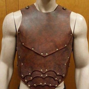 Vintage Medieval Leather Breastplate